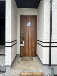 玄関アプローチ