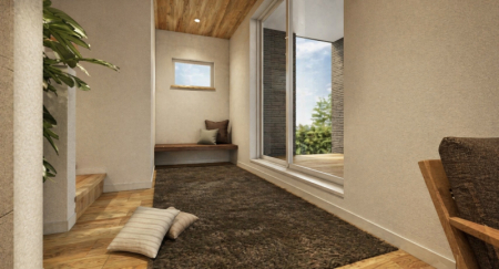 建物プラン例（2号地）
建物価格2620万円
建物面積107.24m2